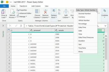 Как вставить CSV или TSV в таблицу Excel
