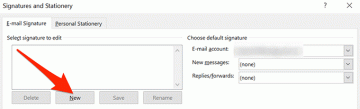 Как добавить подпись в Outlook