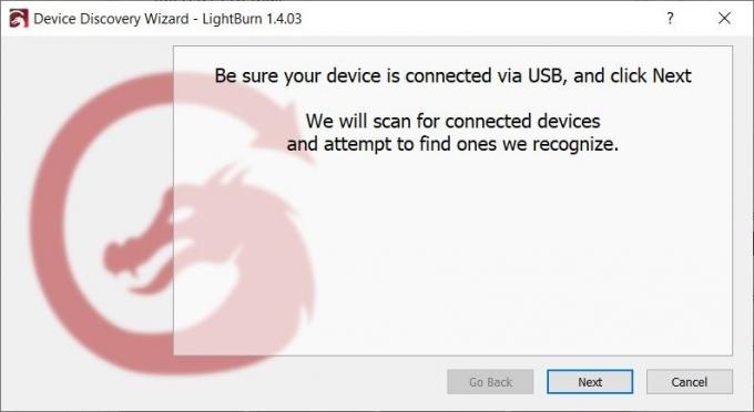 Пошаговое руководство по меню нового устройства LightBurn