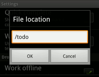 Сделайте свой список дел на мобильном устройстве с помощью Todo.txt Touch