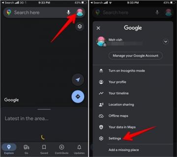 Как отключить темный режим на Google Maps на Android и iPhone