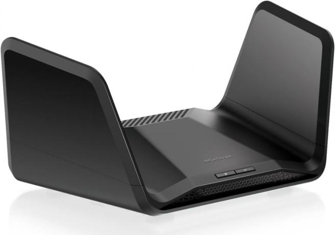 Zwarte Netgear Nighthawk WiFi 6E-router 