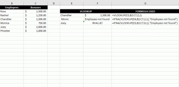 როგორ დავაფიქსიროთ #N/A შეცდომები Excel-ის ფორმულებში, როგორიცაა VLOOKUP