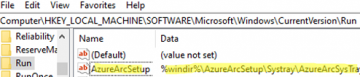 Удаление функции настройки Azure Arc на Windows Server 2022