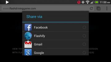 Compartir URL de un navegador a otro en Android
