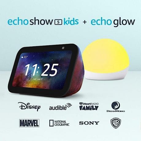 Zestaw Amazon Echo Show 5 dla dzieci Echo Glow