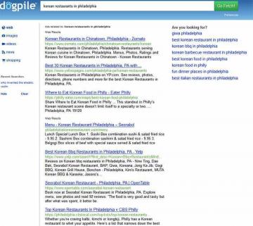 Comparación de otros motores de búsqueda con Google