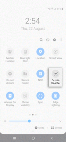 El mejor grabador de pantalla de Android Samsung Galaxy
