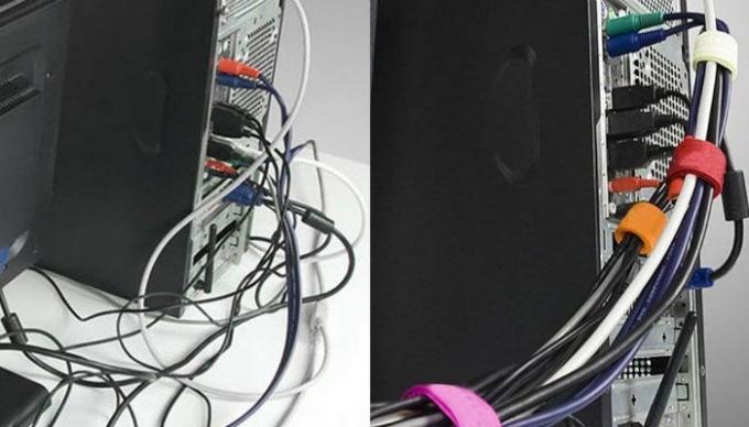 Gestión de cables Velcroties
