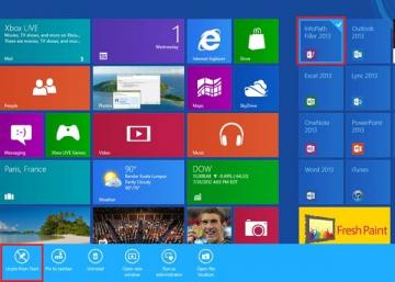Jak usunąć wstępnie zainstalowane programy w systemie Windows 8?