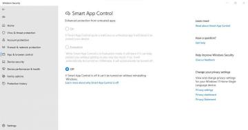 A Smart App Control engedélyezése és használata a Windows 11 rendszerben