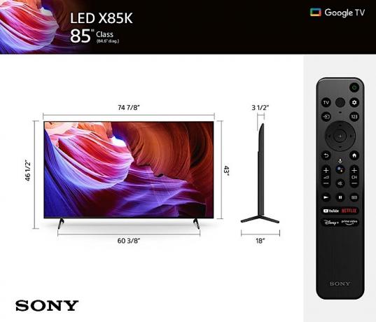 Sony Smart Google TV-Fernbedienung