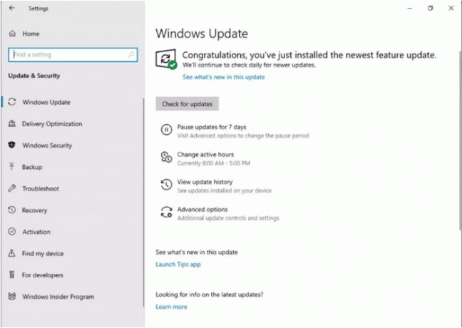 windows-10-nuove-funzionalità-aggiornamenti-2019-pausa-aggiornamento