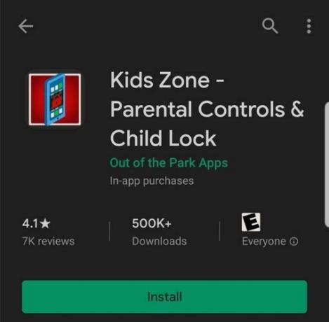 Telefono Android a prova di bambino Kids Zone Store