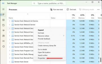 Hva er "Service Host: Network Service" i Windows