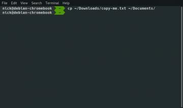 Как копировать и вставлять текст, файлы и папки в терминале Linux