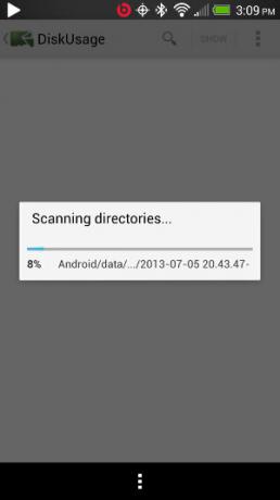 Ellenőrizze, hogy mi okozza az Android tárhelyet a DiskUsage segítségével