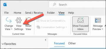 Microsoft Outlook의 보기를 변경하고 사용자 지정하는 방법
