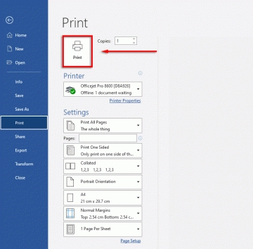 Como imprimir em um envelope no Microsoft Word