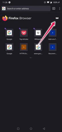 Kaip padaryti ekrano kopijas inkognito režimu „Android“