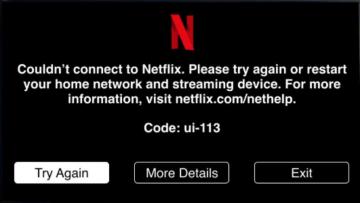 7 parimat viisi Netflixi veakoodi UI-113 parandamiseks