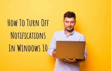 Kako izklopiti obvestila v sistemu Windows 10