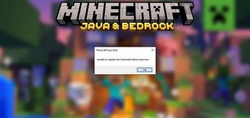 Kuidas parandada Windowsis "Minecrafti algprogrammi käivitajat ei saa värskendada".
