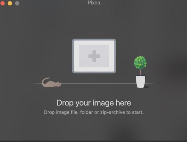 הפעל GIF אנימציות Mac Pixea Drag
