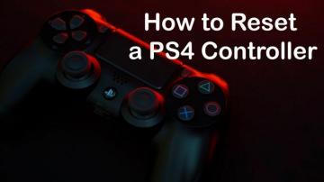 Een PS4-controller resetten