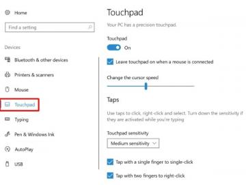 Come utilizzare il touchpad virtuale in Windows 10