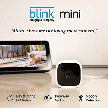 ब्लिंक मिनी इंडोर सिक्योरिटी कैमरा के लिए सिर्फ $25 का भुगतान करें
