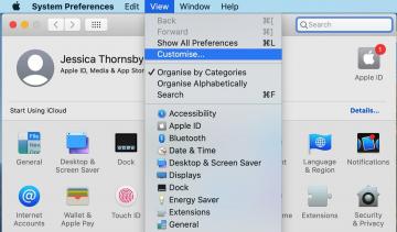 Sådan fjernes og organiseres præferencepanelerne i Mac