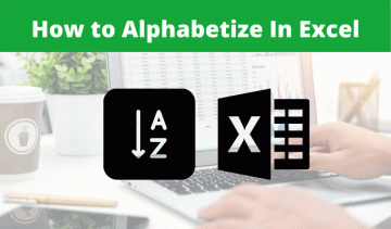 So alphabetisieren Sie in Excel