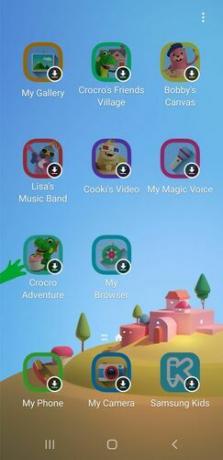 Telefono Android a prova di bambino Samsung Kids Home Launcher