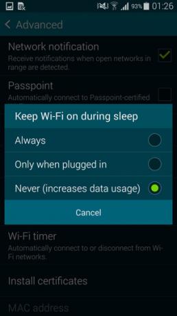Impedisci ad Android di perdere la cronologia delle posizioni tramite WiFi