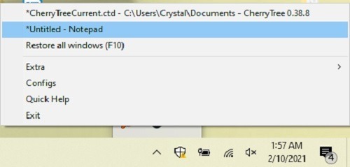 Come inviare programmi Windows 10 alla barra delle applicazioni Riduci a icona nella barra delle applicazioni