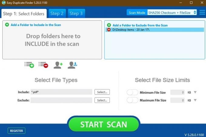Elimina i file duplicati Windows Easy Duplicate Finder