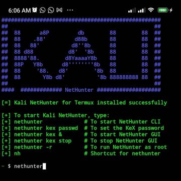 Hoe Kali Linux NetHunter op Android-telefoon te installeren