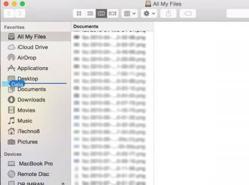 Bearbeiten Sie die Favoriten-Sidebar im Finder in OS X