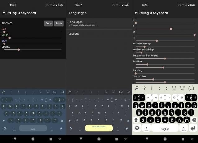 A legjobb Gboard alternatívák Android Multilang O billentyűzet