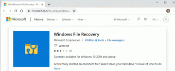 Microsoft'un Windows Dosya Kurtarması Çalışıyor mu? Test Ettik.