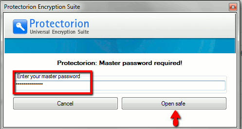 Protezione-To-Go-Erase-Enter-in-password