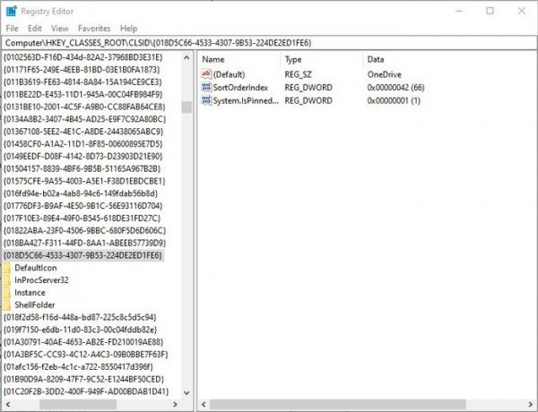 Nascondi Onedrive in Esplora file di Windows