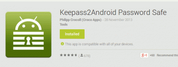 Gebruik Keepass2Android om het wachtwoord automatisch in te vullen in Android-browsers