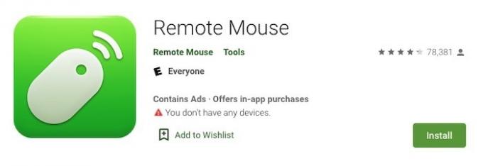Verwenden Sie die Android-Handy-Maus Mac Play Store-Ergebnisse