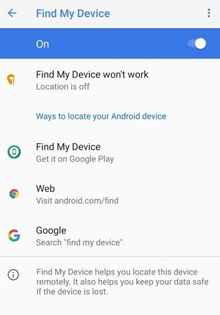 Come evitare di essere bloccato da Android Trova il mio dispositivo