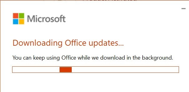 Problema con la licenza di Office durante il download degli aggiornamenti di Office