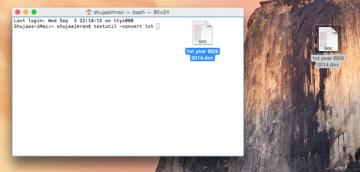 Sådan batch konverteres tekstfiler til andre formater i Mac
