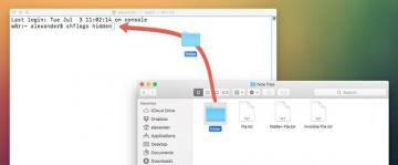 Sådan skjules filer, mapper og skrivebordsikoner på Mac