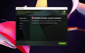 Hoe u de fout ‘Nvidia Installer Can not Continue’ in Windows kunt oplossen